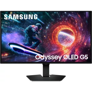  Samsung 27quot Odyssey OLED G5 S27FG502SIXCI OLED LED 169 HDMI 10000001 200cd 178178 2560x1440 180Hz GSync FreeSync DP Quad HD 2K 1440p 33