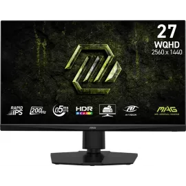 Монитор MSI 27" Mag 272QPF E20 черный IPS LED 16:9 HDMI полуматовая HAS Piv 300cd 178гр/178гр 2560x1440 200Hz DP WQ 6.2кг