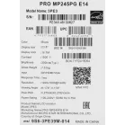 Монитор MSI 23.8" Pro MP245PG E14 черный IPS LED 16:9 HDMI M/M матовая HAS Piv 300cd 178гр/178гр 1920x1080 144Hz VGA DP FHD 5.25кг
