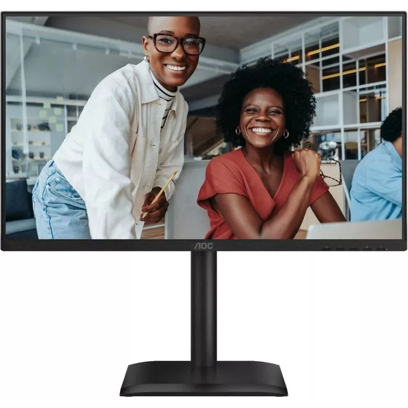 Монитор AOC 23.8" 24E4U черный IPS 1ms 16:9 HDMI M/M матовая HAS Piv 300cd 178гр/178гр 1920x1080 120Hz VGA DP FHD