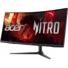 Монитор Acer 34" Nitro XZ340CURW0bmiiphx черный VA LED 1ms 21:9 HDMI M/M матовая HAS 250cd 3440x1440 240Hz FreeSync Premium DP Quad HD 2K (1440p)