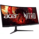 Монитор Acer 34" Nitro XZ340CURW0bmiiphx черный VA LED 1ms 21:9 HDMI M/M матовая HAS 250cd 3440x1440 240Hz FreeSync Premium DP Quad HD 2K (1440p)