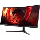 Монитор Acer 34" Nitro XZ340CURW0bmiiphx черный VA LED 1ms 21:9 HDMI M/M матовая HAS 250cd 3440x1440 240Hz FreeSync Premium DP Quad HD 2K (1440p)