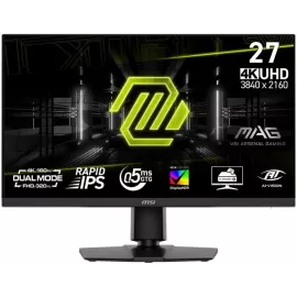Монитор MSI 27" Mag 272URDF E16 черный IPS LED 16:9 HDMI матовая HAS Piv 1000:1 400cd 178гр/178гр 3840x2160 160Hz DP 4K USB 7.4кг