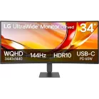 Монитор LG 34" UltraWide 34U640B-B черный VA LED 21:9 HDMI матовая HAS 300cd 178гр/178гр 3440x1440 144Hz FreeSync Premium DP UW USB 7.7кг
