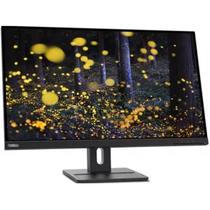  Lenovo 27quot ThinkVision E27q20 IPS LED 4ms 169 HDMI MM HAS Piv 10001 350cd 178178 2560x1440 75Hz DP 2K 66