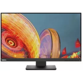 Монитор Lenovo 23.8" ThinkVision E24q-20 черный IPS 4ms 16:9 HDMI M/M матовая HAS Piv 1000:1 300cd 178гр/178гр 2560x1440 75Hz DP 2K 5.05кг