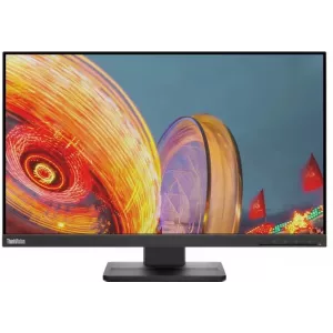  Lenovo 238quot ThinkVision E24q20 IPS 4ms 169 HDMI MM HAS Piv 10001 300cd 178178 2560x1440 75Hz DP 2K 505