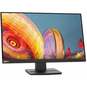  Lenovo 238quot ThinkVision E24q20 IPS 4ms 169 HDMI MM HAS Piv 10001 300cd 178178 2560x1440 75Hz DP 2K 505