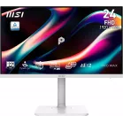 Монитор MSI 23.8" Pro Max MAX 241PHW E14 белый IPS LED 16:9 HDMI M/M матовая HAS Piv 1500:1 300cd 178гр/178гр 1920x1080 144Hz DP FHD USB 5.35кг
