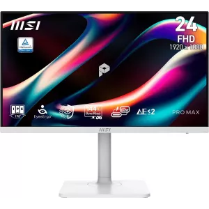  MSI 238quot Pro Max MAX 241PHW E14 IPS LED 169 HDMI MM HAS Piv 15001 300cd 178178 1920x1080 144Hz DP FHD USB 535