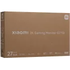 Монитор Xiaomi 27" G27Qi 2026 черный IPS LED 16:9 HDMI матовая 1000:1 400cd 178гр/178гр 2560x1440 200Hz FreeSync Premium DP 2K 4.15кг