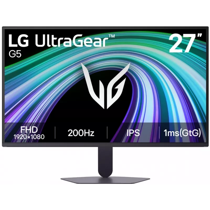 Монитор LG 27" UltraGear 27G523B-B черный IPS LED 16:9 HDMI матовая 1000:1 300cd 178гр/178гр 1920x1080 200Hz FreeSync Premium DP FHD 4.2кг