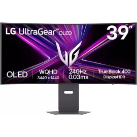 Монитор LG 39" UltraGear 39GX900A-B черный OLED LED 21:9 HDMI M/M матовая HAS Piv 275cd 178гр/178гр 3440x1440 240Hz FreeSync Premium Pro DP Ultra WQHD USB 11.45кг