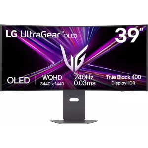  LG 39quot UltraGear 39GX900AB OLED LED 219 HDMI MM HAS Piv 275cd 178178 3440x1440 240Hz FreeSync Premium Pro DP Ultra WQHD USB 1145