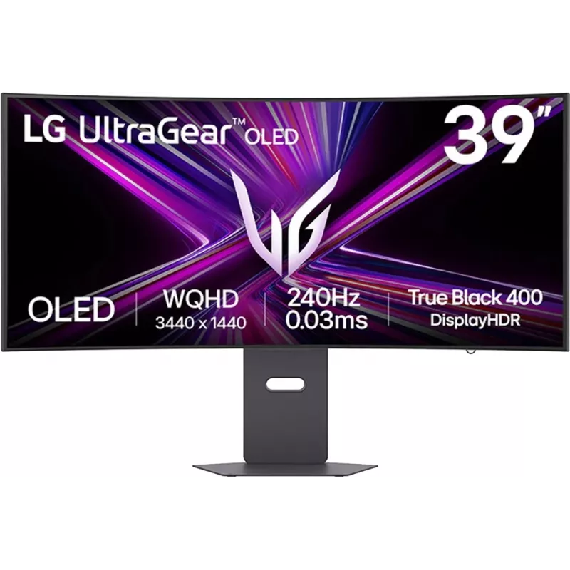 Монитор LG 39" UltraGear 39GX900A-B черный OLED LED 21:9 HDMI M/M матовая HAS Piv 275cd 178гр/178гр 3440x1440 240Hz FreeSync Premium Pro DP Ultra WQHD USB 11.45кг