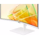 Монитор Samsung 34" ViewFinity S6 S34C650TAUXEN белый VA LED 5ms 21:9 HDMI M/M полуматовая HAS Piv 350cd 178гр/178гр 3440x1440 100Hz FreeSync DP Ultra WQHD USB 8.1кг
