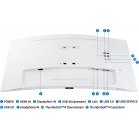 Монитор Samsung 34" ViewFinity S6 S34C650TAUXEN белый VA LED 5ms 21:9 HDMI M/M полуматовая HAS Piv 350cd 178гр/178гр 3440x1440 100Hz FreeSync DP Ultra WQHD USB 8.1кг