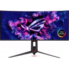 Монитор Asus 34" ROG Swift PG34WCDN черный QD OLED LED 21:9 HDMI матовая HAS Piv 1300cd 178гр/178гр 3440x1440 360Hz FreeSync Premium Pro DP Quad 2K (1440p) USB 8.3кг