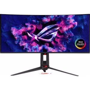  Asus 34quot ROG Swift PG34WCDN QD OLED LED 219 HDMI HAS Piv 1300cd 178178 3440x1440 360Hz FreeSync Premium Pro DP Quad 2K 1440p USB 83