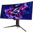 Монитор Asus 34" ROG Swift PG34WCDN черный QD OLED LED 21:9 HDMI матовая HAS Piv 1300cd 178гр/178гр 3440x1440 360Hz FreeSync Premium Pro DP Quad 2K (1440p) USB 8.3кг