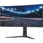 Монитор Digma 34" Overdrive 34A712Q черный VA LED 1ms 21:9 HDMI M/M матовая HAS Piv 450cd 178гр/178гр 3440x1440 200Hz DP UW 5.7кг