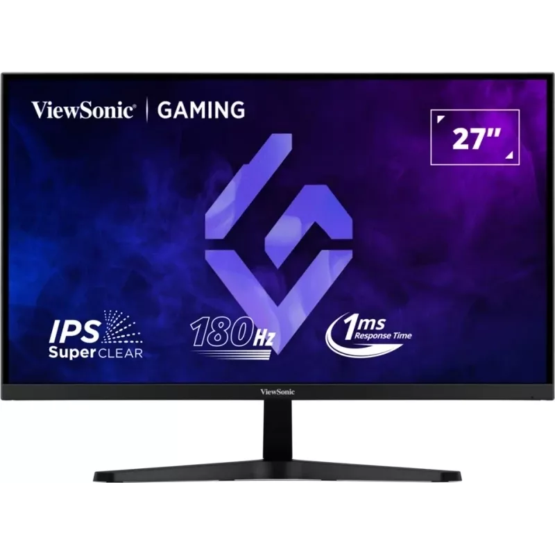 Монитор ViewSonic 27" VX27G1-HD черный IPS LED 16:9 HDMI матовая 300cd 178гр/178гр 1920x1080 180Hz DP FHD 3.5кг