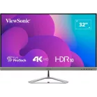 Монитор ViewSonic 31.5" VX3276-4K-MHD-2 серебристый VA LED 16:9 HDMI M/M матовая 350cd 178гр/178гр 3840x2160 60Hz DP 4K 6.9кг