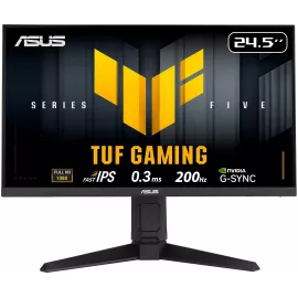 Монитор Asus 24.5" TUF Gaming VG259QL5A черный IPS LED 16:9 HDMI M/M матовая HAS Piv 300cd 178гр/178гр 1920x1080 200Hz FreeSync Premium DP FHD 4.9кг