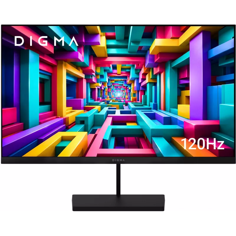 Монитор Digma 21.5" Progress 22P601F черный IPS LED 1ms 16:9 HDMI M/M матовая 250cd 178гр/178гр 1920x1080 120Hz DP FHD 2.2кг