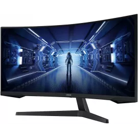 Монитор Samsung 34" Odyssey G5 LC34G55TWWPXEN черный VA LED 21:9 HDMI матовая 250cd 178гр/178гр 3440x1440 165Hz FreeSync Premium DP UW 5.6кг