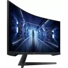 Монитор Samsung 34" Odyssey G5 LC34G55TWWPXEN черный VA LED 21:9 HDMI матовая 250cd 178гр/178гр 3440x1440 165Hz FreeSync Premium DP UW 5.6кг