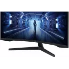 Монитор Samsung 34" Odyssey G5 LC34G55TWWPXEN черный VA LED 21:9 HDMI матовая 250cd 178гр/178гр 3440x1440 165Hz FreeSync Premium DP UW 5.6кг