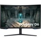Монитор Samsung 31.5" Odyssey G6 S32BG650EUXEN черный VA LED 16:9 HDMI полуматовая HAS Piv 2500:1 350cd 178гр/178гр 2560x1440 240Hz FreeSync Premium Pro DP 2K USB 7.4кг