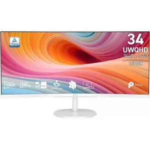  MSI 34quot Pro MP341CQW E12 VA LED 219 HDMI MM 300cd 178178 3440x1440 120Hz DP 2K 71