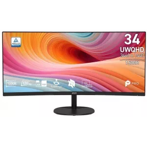  MSI 34quot Pro MP341CQ E12 VA LED 219 HDMI MM 300cd 178178 3440x1440 120Hz DP 2K 71