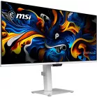 Монитор MSI 34" Max 341QPXW14G белый QD OLED LED 21:9 HDMI M/M полуматовая HAS Piv 250cd 178гр/178гр 3440x1440 144Hz FreeSync Premium Pro DP UW USB 8.9кг