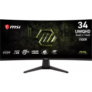  MSI 34quot Mag 346CQDF E20 VA LED 219 HDMI 300cd 178178 3440x1440 200Hz DP 2K 637