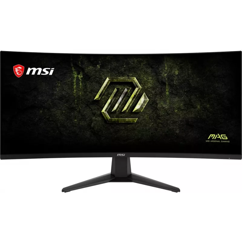 Монитор MSI 34" Mag 346CQDF E20 черный VA LED 21:9 HDMI матовая 300cd 178гр/178гр 3440x1440 200Hz DP 2K 6.37кг