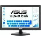 Монитор Asus 15.6" VT169HE черный IPS LED 16:9 HDMI матовая 1000:1 220cd 170гр/170гр 1920x1080 60Hz VGA FHD Touch 1.46кг