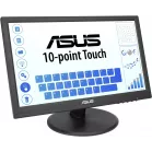 Монитор Asus 15.6" VT169HE черный IPS LED 16:9 HDMI матовая 1000:1 220cd 170гр/170гр 1920x1080 60Hz VGA FHD Touch 1.46кг