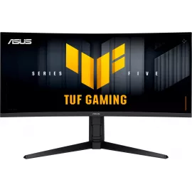 Монитор Asus 34" VG34WQL5A черный VA LED 21:9 HDMI M/M матовая HAS Piv 4000:1 400cd 178гр/178гр 3440x1440 200Hz FreeSync Premium DP 4K USB 8.7кг