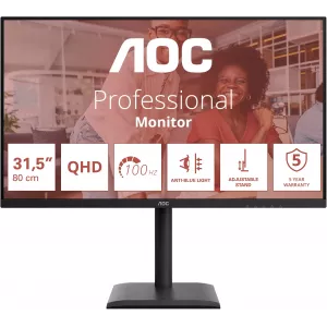  AOC 315quot Q32E4U IPS LED 4ms 169 HDMI MM HAS Piv 350cd 178178 2560x1440 100Hz DP 2K USB 901