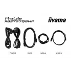 Монитор Iiyama 27" ProLite XB2797QSNP-B1 черный IPS LED 16:9 HDMI M/M матовая HAS Piv 350cd 178гр/178гр 2560x1440 75Hz DP 2K USB 9.7кг