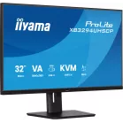 Монитор Iiyama 32" ProLite XB3294UHSCP-B1 черный VA LED 2ms 21:9 HDMI M/M матовая HAS 400cd 178гр/178гр 3440x2160 75Hz DP 4K USB 9.7кг