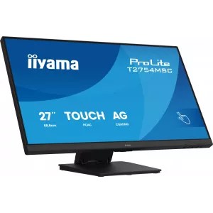  Iiyama 27quot ProLite T2754MSCB2AG IPS LED 169 HDMI MM HAS 300cd 178178 1920x1080 75Hz VGA FHD USB Touch 66