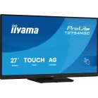 Монитор Iiyama 27" ProLite T2754MSC-B2AG черный IPS LED 16:9 HDMI M/M глянцевая HAS 300cd 178гр/178гр 1920x1080 75Hz VGA FHD USB Touch 6.6кг