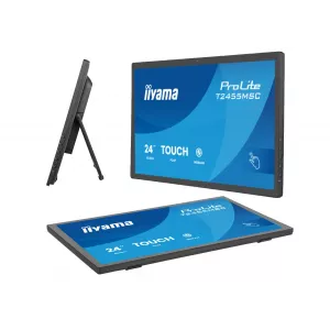  Iiyama 238quot ProLite T2455MSCB2 IPS LED 169 HDMI MM Cam 400cd 178178 1920x1080 60Hz DP FHD USB Touch 44