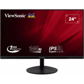 Монитор ViewSonic 23.8" VA24E2-H черный IPS LED 16:9 HDMI матовая 1000:1 250cd 178гр/178гр 1920x1080 144Hz VGA FHD 2.7кг