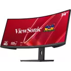 Монитор ViewSonic 34" VA3420C-2 черный VA LED 21:9 HDMI M/M матовая HAS Piv 3000:1 300cd 178гр/178гр 3440x1440 120Hz DP 2K USB 8.4кг